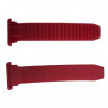 Languettes chaussures Sidi rouge