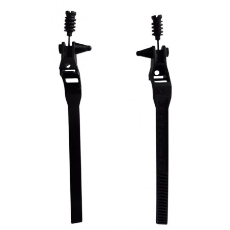 Fixation pompe sur cadre velo Zefal