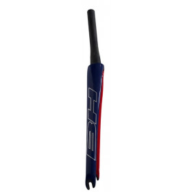 BH carbon road bike fork blue
