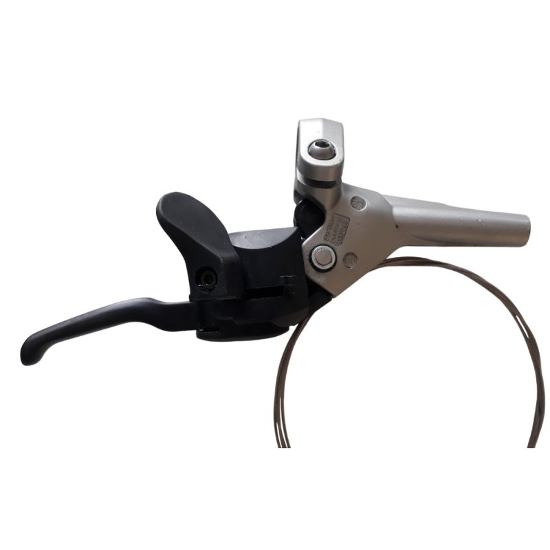 Lot Pièces Vélo VTT : Guidon Alu, Fourche, Potence, étriers Frein Shimano Deore LX - Occasion