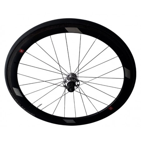 Roue arrière 3T discuss C35 prototype carbone patins à pneu 10v
