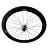 Roue arrière 3T discuss C35 prototype carbone patins à pneu 10v