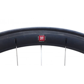 Roue arrière 3T prototype carbone patins à pneu 10v