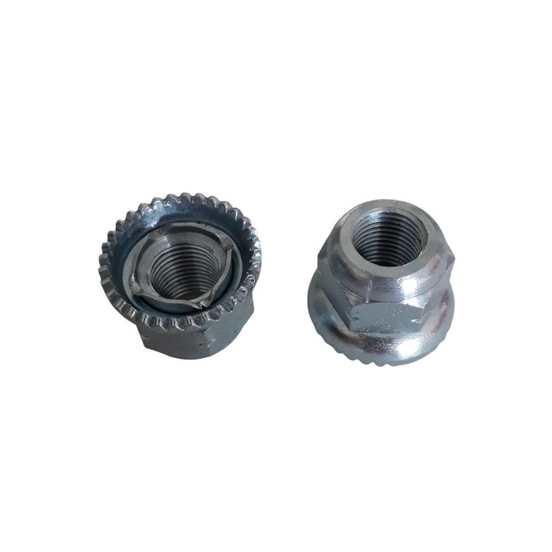 Wheel bolt for axle diameter 9 mm