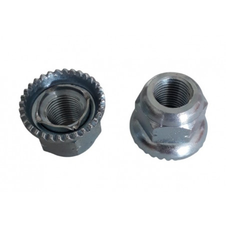 Wheel bolt for axle diameter 9 mm
