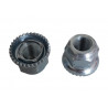 Wheel bolt for axle diameter 9 mm