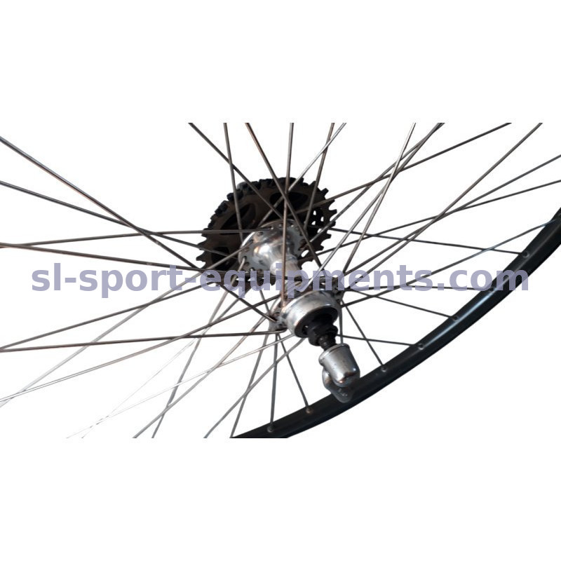 Set De Roues 27,5″ Pour VTT – Avant Et Arrière – Charge 200 Kg – Compatible Cassettes 7 à 12 Vitesses – Jantes Anodisées Noires