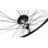 Rear wheel 700 7-speed used