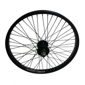 Roue avant BMX 20 pouces Rigida X20 48 rayons