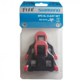 Cales shimano SPD SL pour pédales automatique rouge