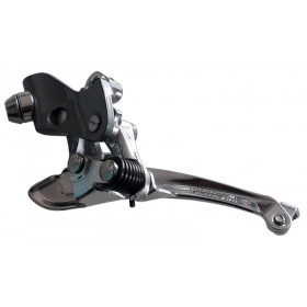 Shimano 600 tricolor front derailleur brazed on