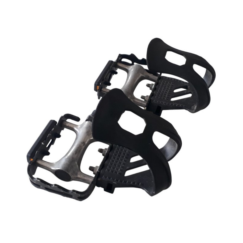 MTB pedals toe clips MTB pedals toe clips
