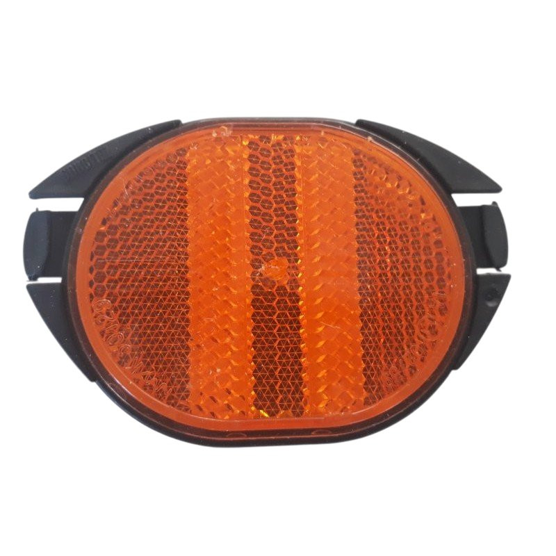 Catadioptre de roue de vélo orange Catadioptre de roue de vélo orange