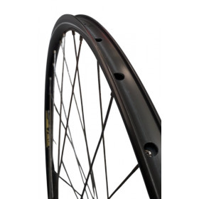 Roue velo course vintage Wolber moyeu Dura ace pour pneu