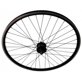 Roue 700 dynamo moyeu disque 36 rayons