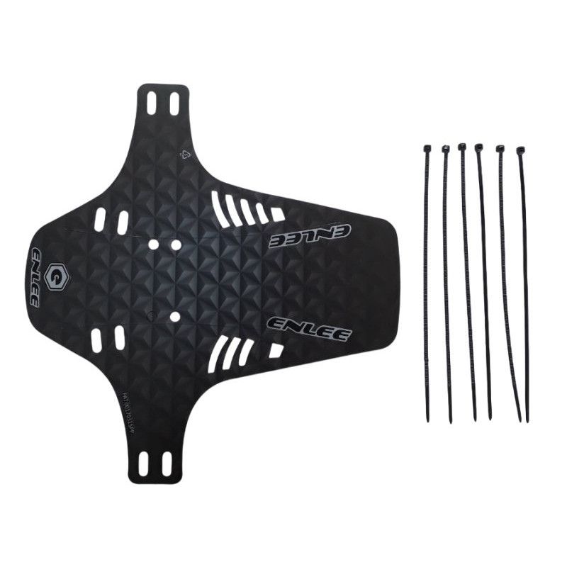 MTB front mudguard black