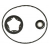 Kit transmission courroie velo Carbon Drive
