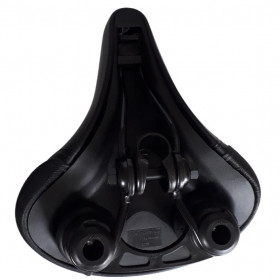 San Remo comfortable bicycle saddle black