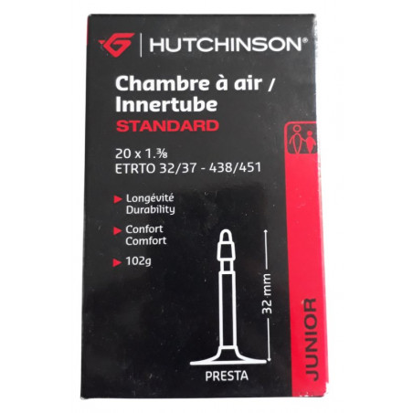 Inner tube 20 x 1 3/8 hutchinson