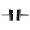 Cantilever brake pads for city bikes