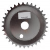 Couronne BMX pédalier monobloc en acier
