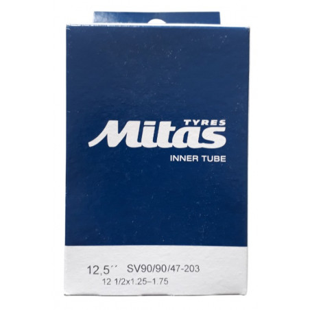 Inner tube 12.5 inches 1/2x1.25 à 1.75
