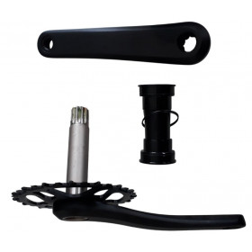 Pedalier vtt mono plateau 32 dents pour gravel