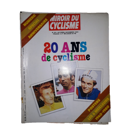 Magazine "Miroir du cyclisme" n°291 1980