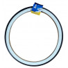 Pneu flanc blanc velo enfant Michelin Diabolo