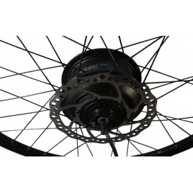 Roue arrière Starway disque 180 mm