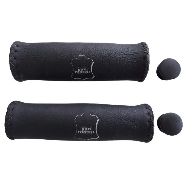 San Marco leather bicycle grips San Marco leather bicycle grips