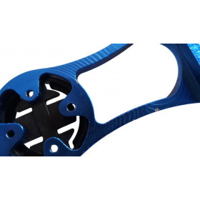 Garmin computer mount blue for road bike