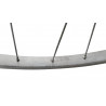 Rear wheel 650A Rigida 28 spokes