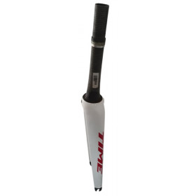 Carbon fork Time white
