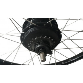 Roue arrière Bergamont Bakery ecargoville 26 pouces Enviolo de seconde main