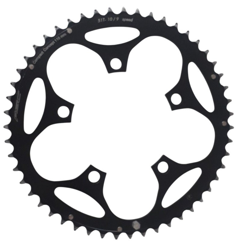 Chainring 51 teeth compact 110 mm 9-10 speed at the best price !
