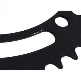 Plateau piste 144 mm 48 dents noir