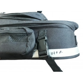 Bicycle bag Zefal Paris black for luggage rack