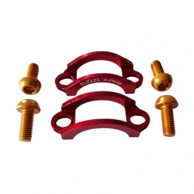 Colliers de serrage freins Avid Elixir A2Z aluminium rouge