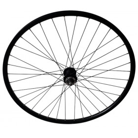 Roue avant 28 pouces disque noir