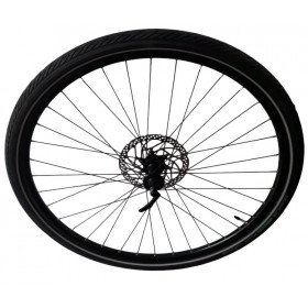 28-inch front disc wheel Mach 1 ER20 cleared