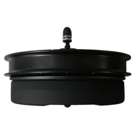 Electric hub with integrated battery