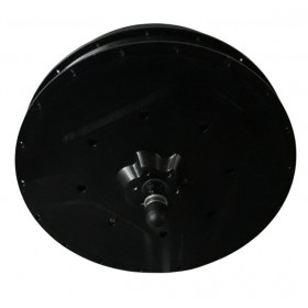 Electric hub with integrated battery