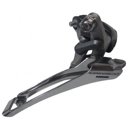 Shimano 600 tricolor front derailleur with collar