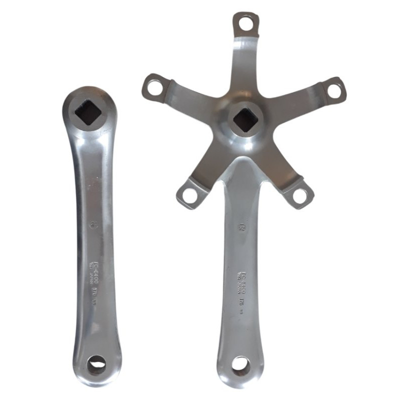 Shimano 600 tricolor FC-6400 crankset at the best price !