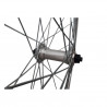 Roue avant vélo route 700 pour pneu 36 rayons