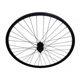 Roue avant 700 Gravel, VTC, ville, fixie avant Dynamic noire