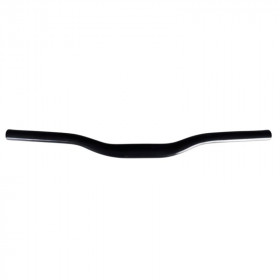Semi-raised handlebar black OS