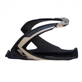 Elite bottle cage custom race black and white in second hand condition