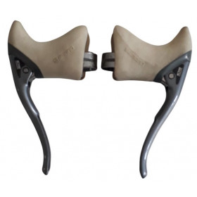 Shimano 600 tricolor SLR brake levers for vintage road bike